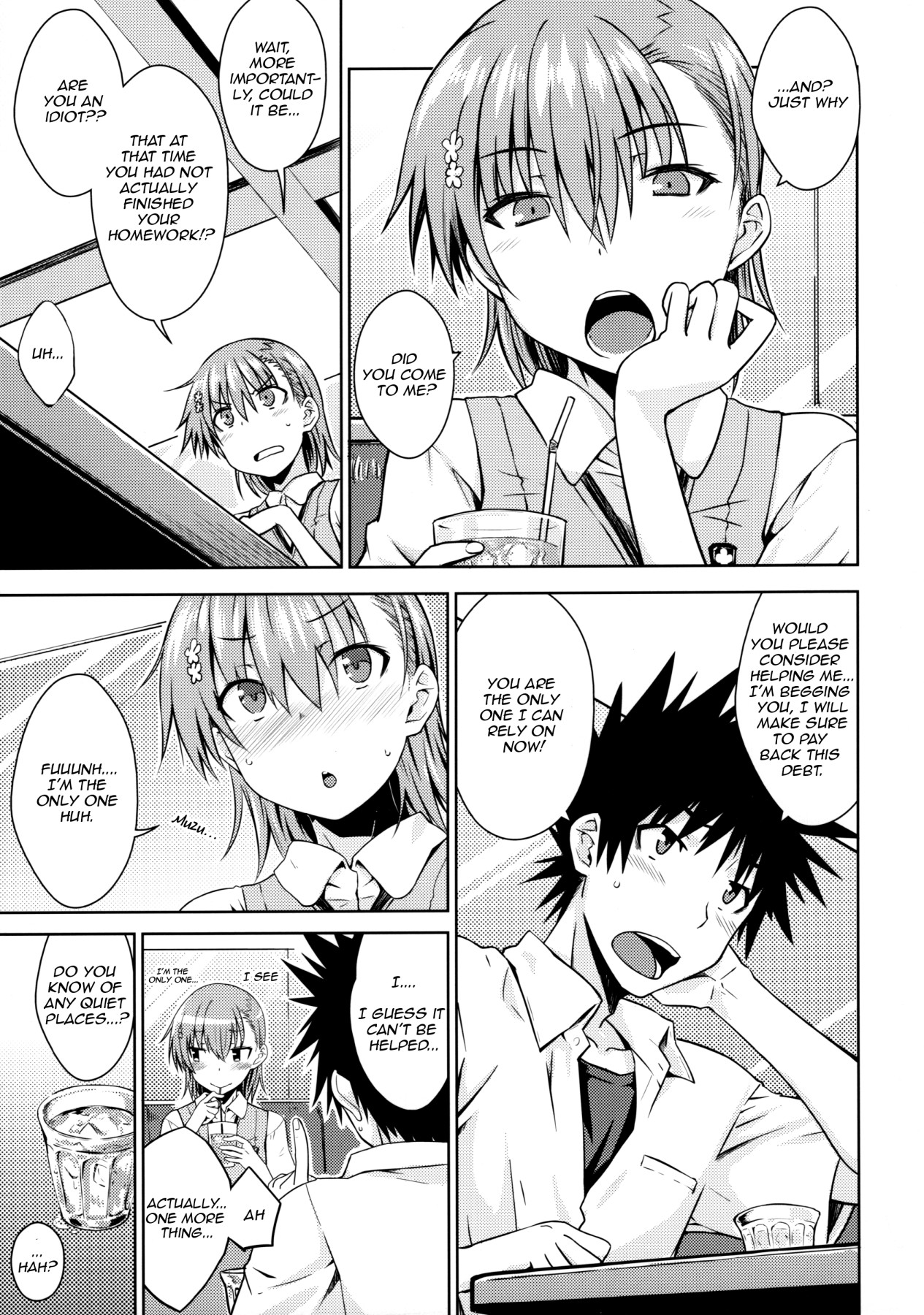 Hentai Manga Comic-Summer Homework-Read-6